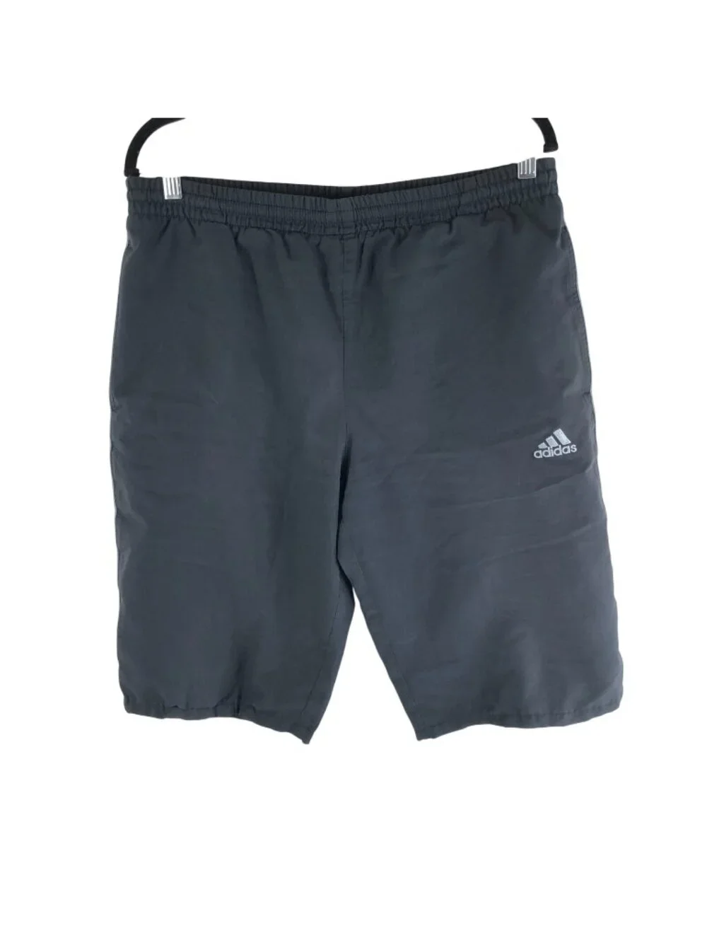 Adidas Mens Basketball Training Shorts Pockets Mesh Lined Drawstring Black M
